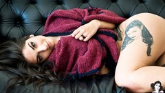 Woman tattoos models photo shoot suicide girls pornstars Felina