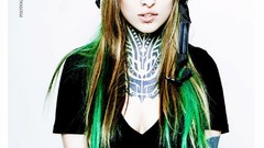 Woman tattoos piercings models Russians Teya Salat