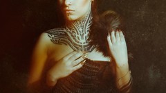 Woman tattoos piercings models Russians Teya Salat Cee