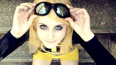 Woman Teen Titans sunglasses blondes Terra