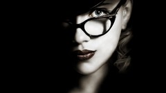 Woman The Spirit Scarlett Johansson grayscale