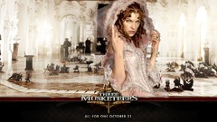 Woman The Three Musketeers Milla Jovovich Actress brunettes