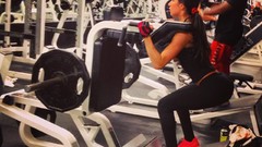 Woman tights gym Jen Selter