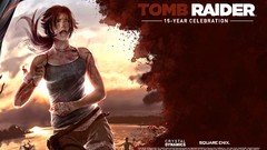 Woman tomb raider artwork square enix video games