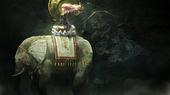 Woman touhou Animals long