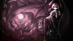 Woman touhou wings devil