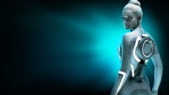 Woman TRON: Legacy Celebrity Actress Beau Garrett