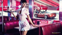 Woman tuning Corvette models sport cars Kristin Zippel