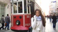 Woman Turkey Istanbul taksim Istiklal street Iacobescu Antonia