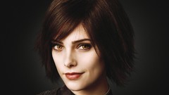 Woman twilight faces brunettes alice cullen ashley greene