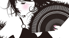 Woman vectors asians artwork