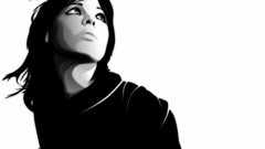 Woman vexel vector art