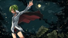 Woman video games clouds