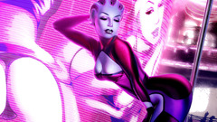 Woman video games gloves