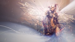 Woman video games horns