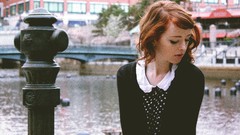 Woman vintage cities Indie piercings redheads dani