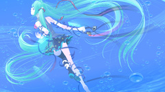 Woman vocaloid hatsune miku