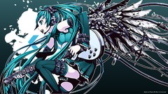 Woman vocaloid hatsune miku