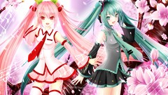 Woman vocaloid hatsune miku
