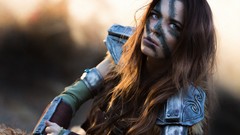 Woman Warriors faces the elder scrolls v skyrim dragonborn the 