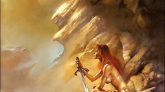 Woman weapons artwork Boris