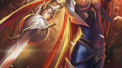 Woman weapons smirk Swords smiling short hair flower petals 