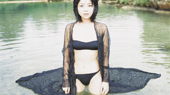 Woman wet asians lakes