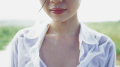 Woman wet asians wet