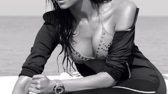 Woman wet brunettes models deepika padukone