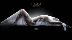 Woman wet posters lying down bollywood arms raised movie 