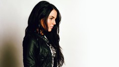 Woman white background Celebrity joanna levesque jojo brunettes 