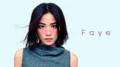 Woman white background Chinese asians short hair Faye Wong