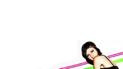 Woman white background Lights Valerie Poxleitner Lights (singer)