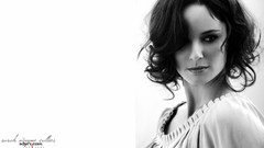 Woman white background monochrome models sarah wayne callies
