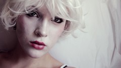 Woman white hair White Queen