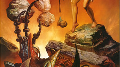 Woman wings fantasy art