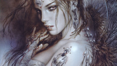 Woman wings luis royo