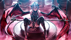 Woman wings Succubus demons