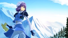 Woman winter touhou letty