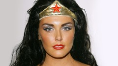 Woman Wonder Woman faces brunettes models Taylor Cole