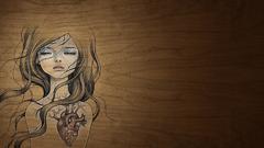 Woman Wood Audrey Kawasaki