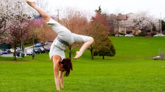 Woman yoga yoga pants Lululemon