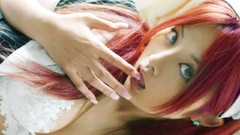 Woman Yuka Haneda fingers