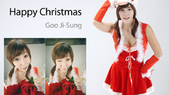 Women Christmas asians santa