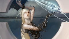 Women fantasy magic The