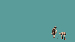 Women minimalistic little AT-AT