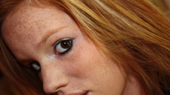 Women redheads freckles interesting
