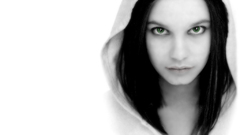 Women sensual monochrome girl