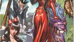 Wonderland Alice in Wonderland comics Grimms Fairy Tales J. 