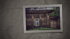 Wooden houses Siberian